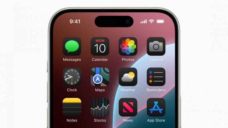 Una schermata di un iPhone con iOS 18. Una schermata di un iPhone con iOS 18.