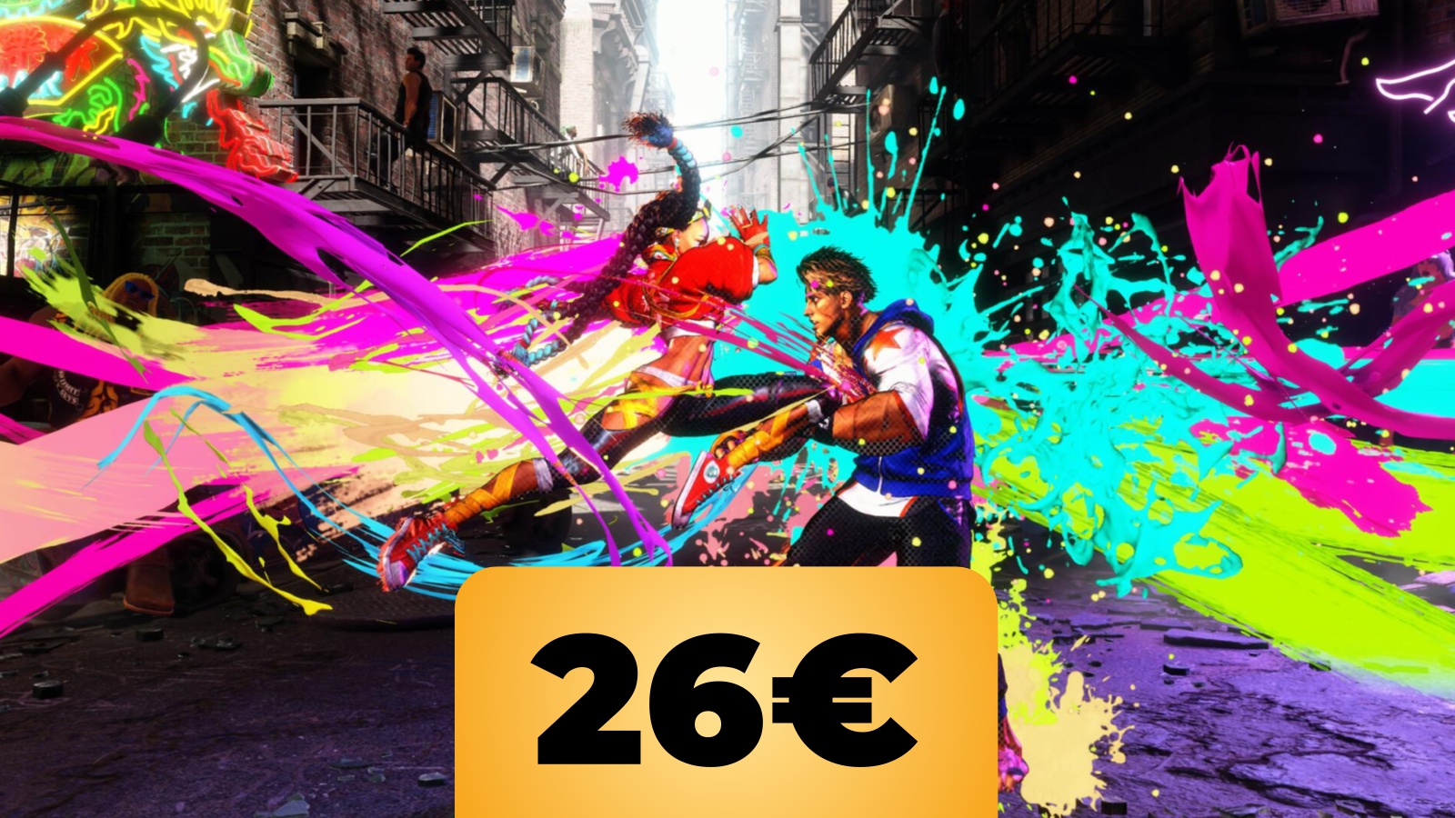 due personaggi di Street Fighter 6 e il prezzo su Instant Gaming