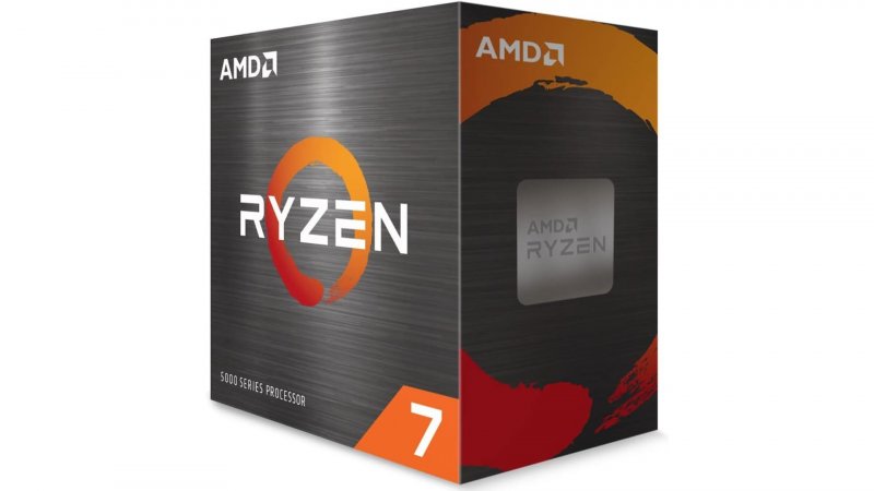 La confezione della CPU AMD Ryzen 7 5700X