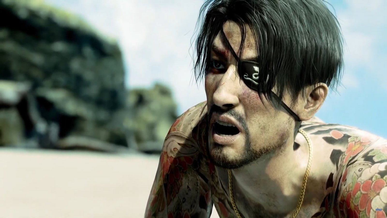 Goro Majima in Like a Dragon Pirate Yakuza in Hawaii