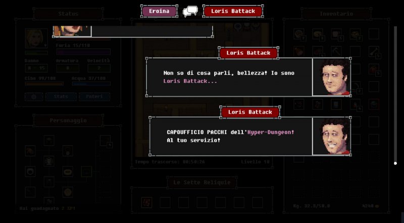 Loris Battack in tutta la sua gloria