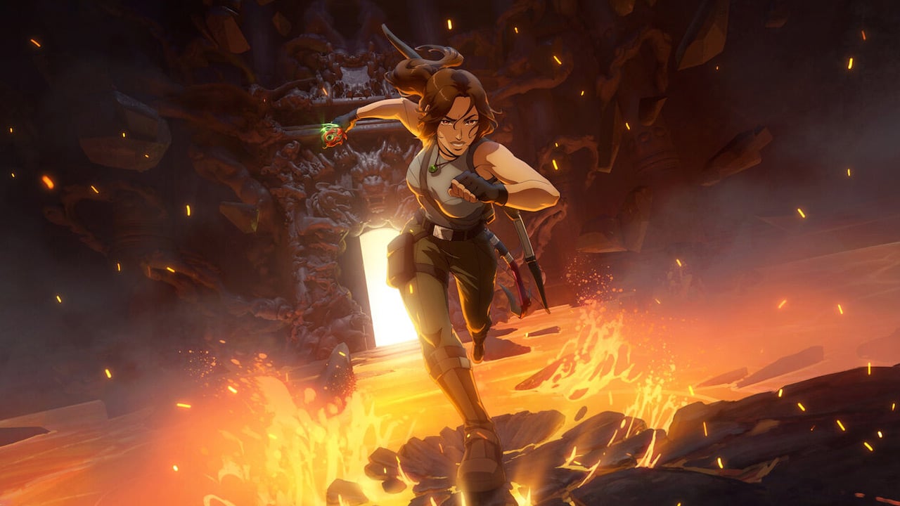 Lara Croft nella serie Netflix di Tomb Raider