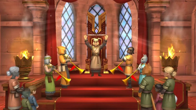 La sala del trono in The Elder Scrolls: Castles