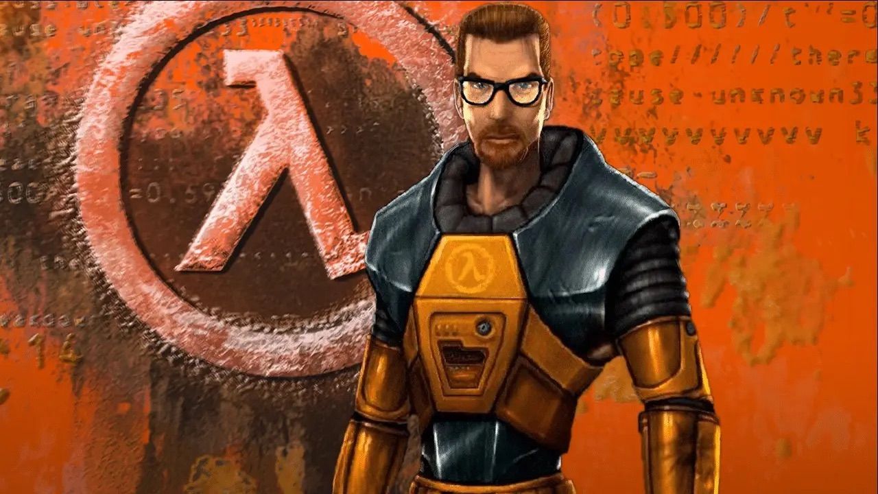 Gordon Freeman in un'illustrazione di Half-Life