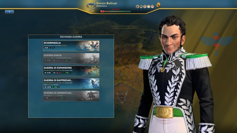 La diplomazia è ridotta al minimo e si è un po' succubi di quel che decideranno di fare le altre civiltà