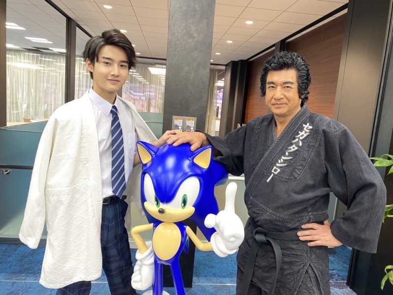 L'Eroe Segata Sanshiro protagonista di tante pubblicità Saturn