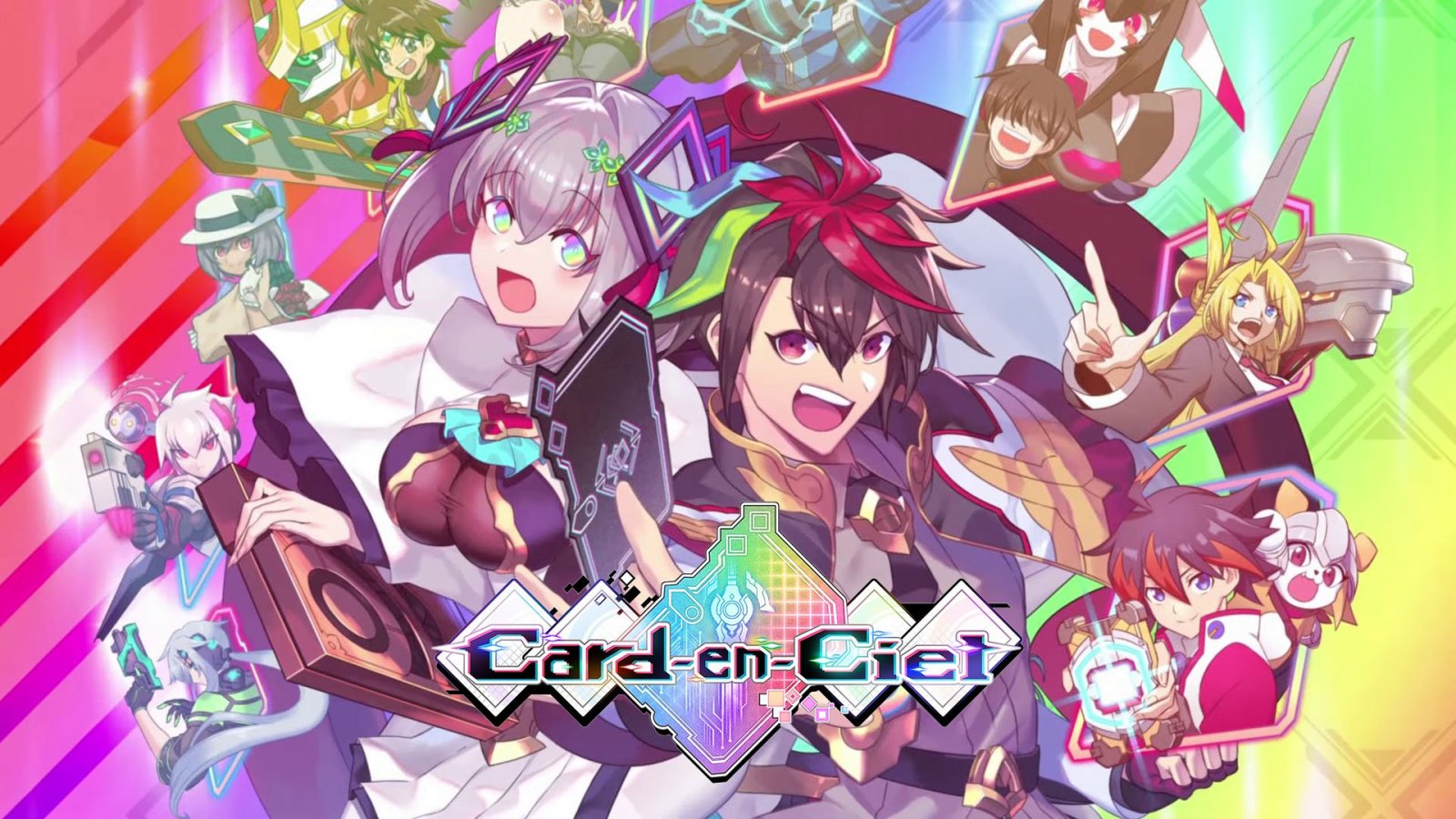 Il cast di Card-en-Ciel