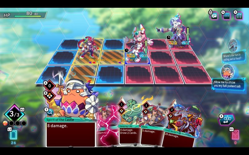 Alcune carte costano 0 energia per essere giocate, ma bisogna stare attenti: il timer per l'attacco dell'avversario avanza comunque! Alcune carte costano 0 energia per essere giocate, ma bisogna stare attenti: il timer per l'attacco dell'avversario avanza comunque!