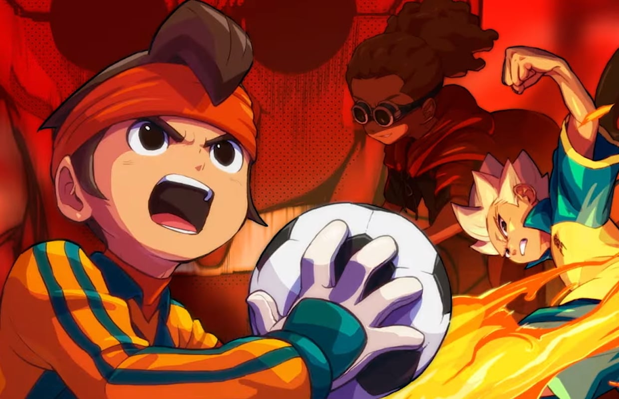 La copertina di Inazuma Eleven RE