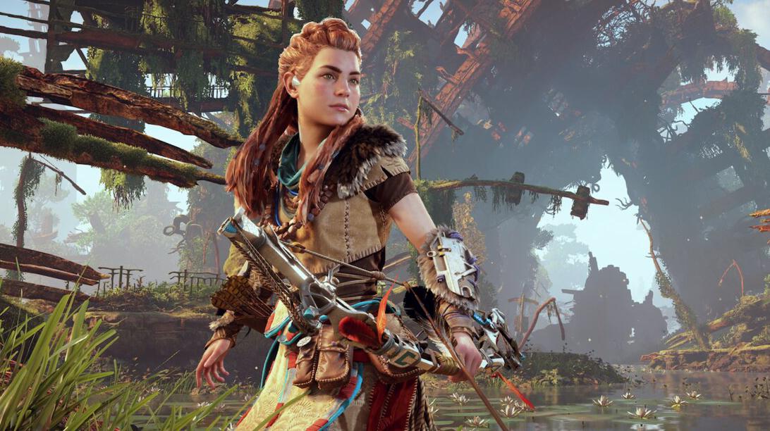 Aloy, la protagonista di Horizon Zero Dawn