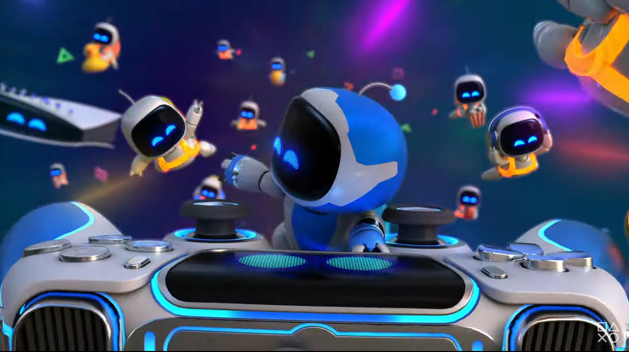 Astro Bot in azione