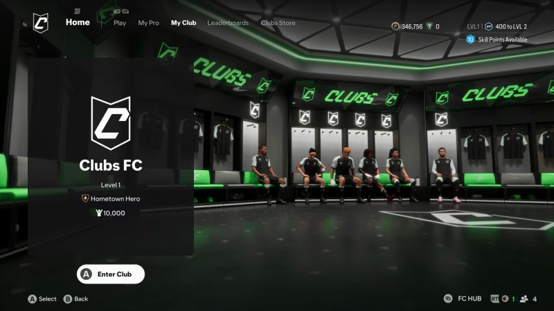 La nuova interfaccia del menù di Clubs in EA Sports FC 25 La nuova interfaccia del menù di Clubs in EA Sports FC 25
