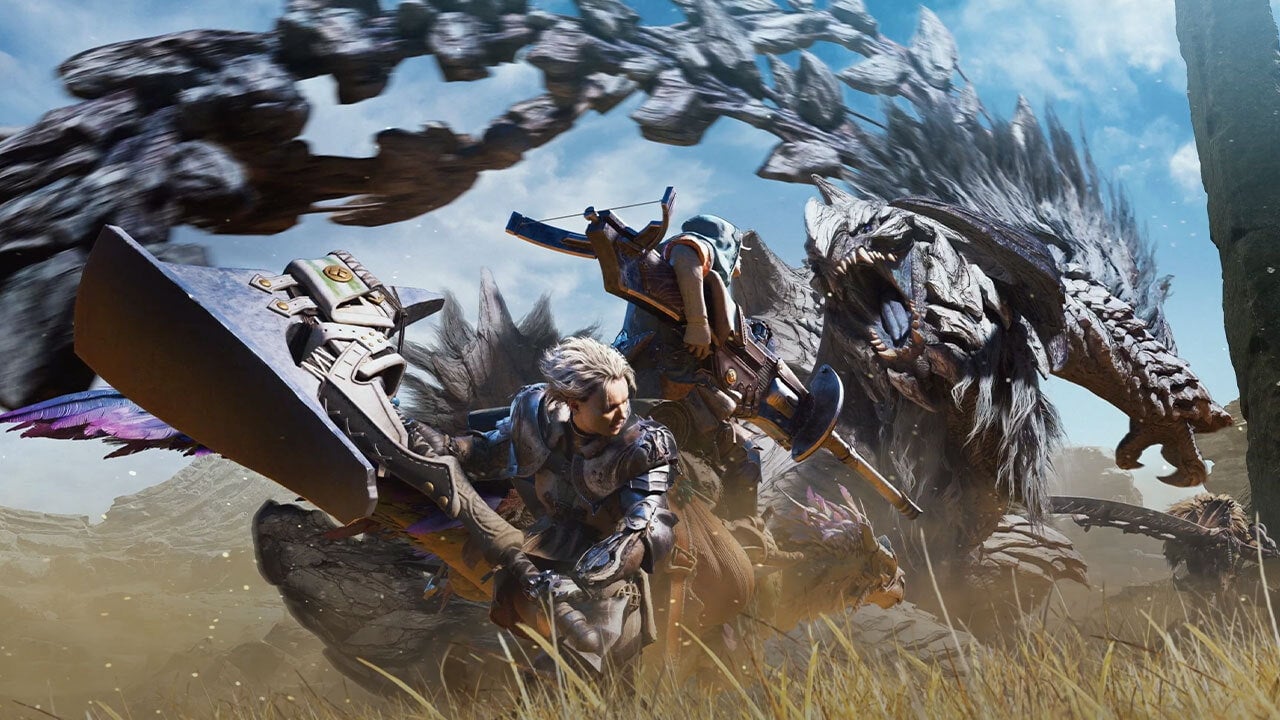 La copertina di Monster Hunter Wilds