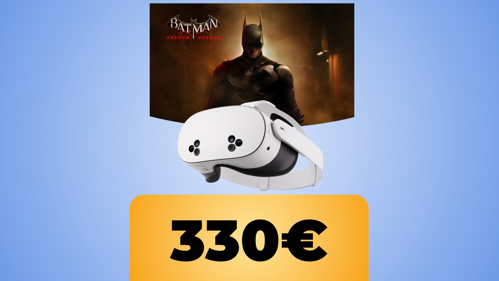 Meta Quest 3A, la locandina di Batman Arkham Shadow e il prezzo su Amazon