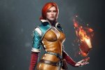 Il cosplay di Triss Merigold da The Witcher 3: Wild Hunt di marukeehl è una gioia per gli occhi - Notizia