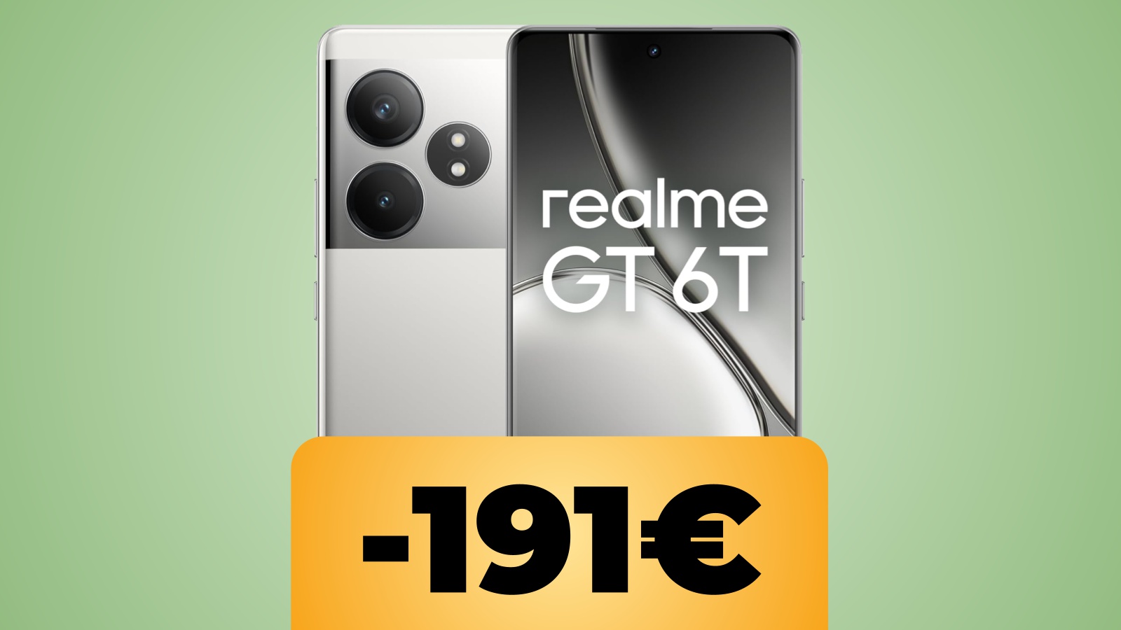 realme GT 6T e lo sconto di Amazon