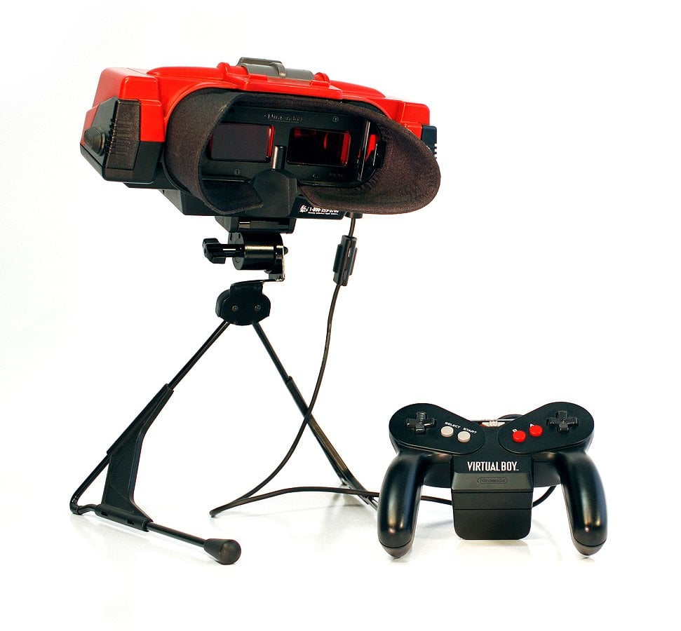 Una foto del Virtual Boy