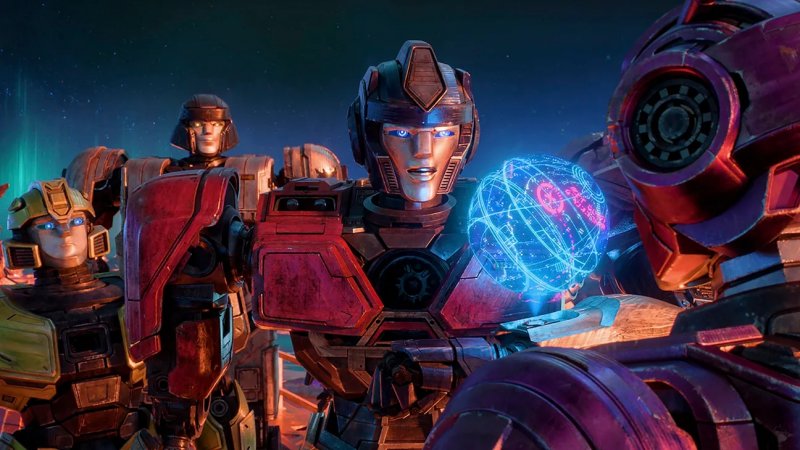 Transformers One, una scena del film
