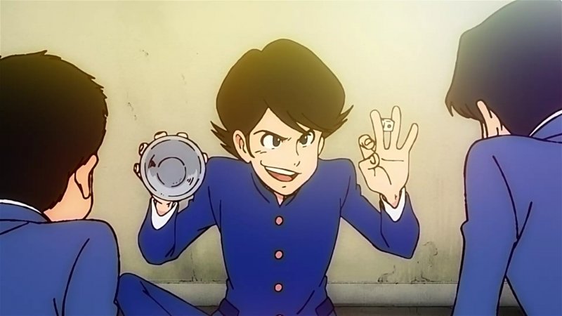 Una scena di Lupin Zero
