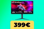 LG 32GS85Q UltraGear, il monitor per il gaming vola al minimo storico su Amazon - Notizia