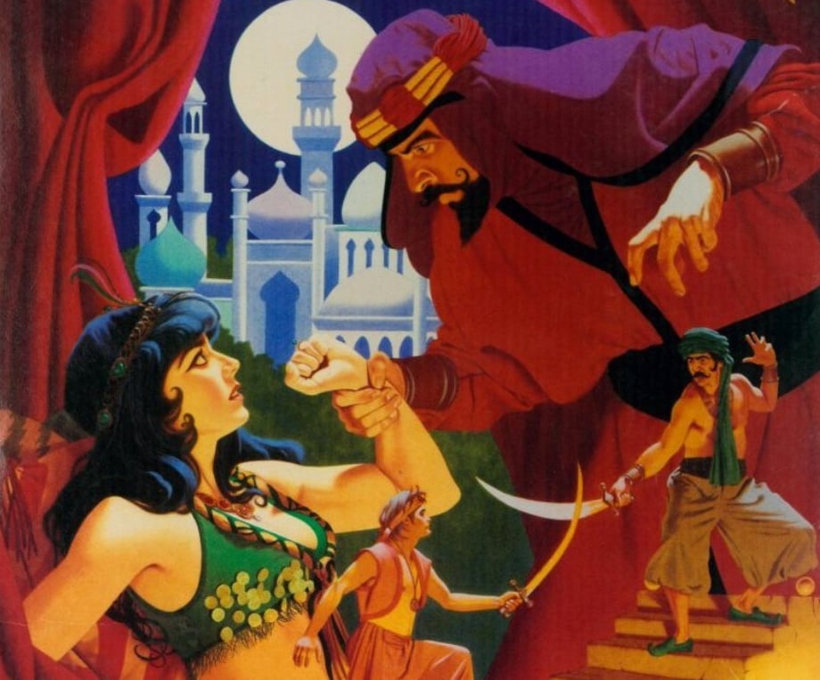 La cover del primo Prince of Persia per Apple II