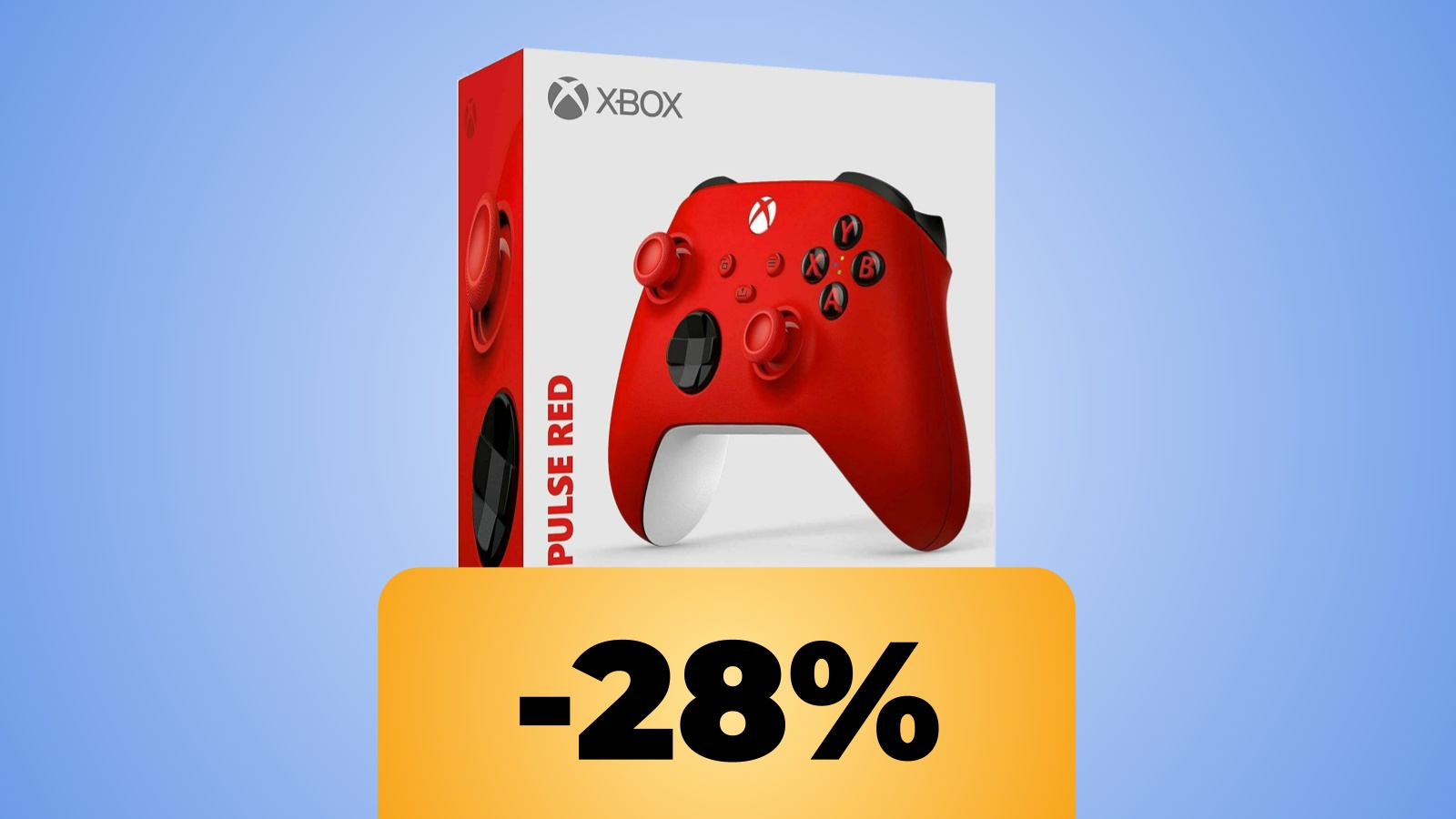 controller Xbox rosso e lo sconto di Amazon