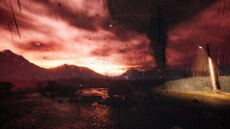 La tempesta all'esterno imperversa: chi riuscirà a lasciare il locale di While We Wait Here?