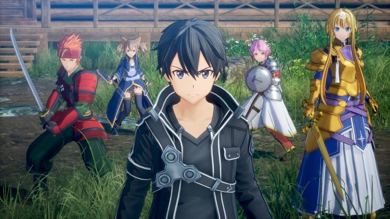 Alcuni dei personaggi principali (tutti giocabili) di Sword Art Online Fractured Daydream Alcuni dei personaggi principali (tutti giocabili) di Sword Art Online Fractured Daydream