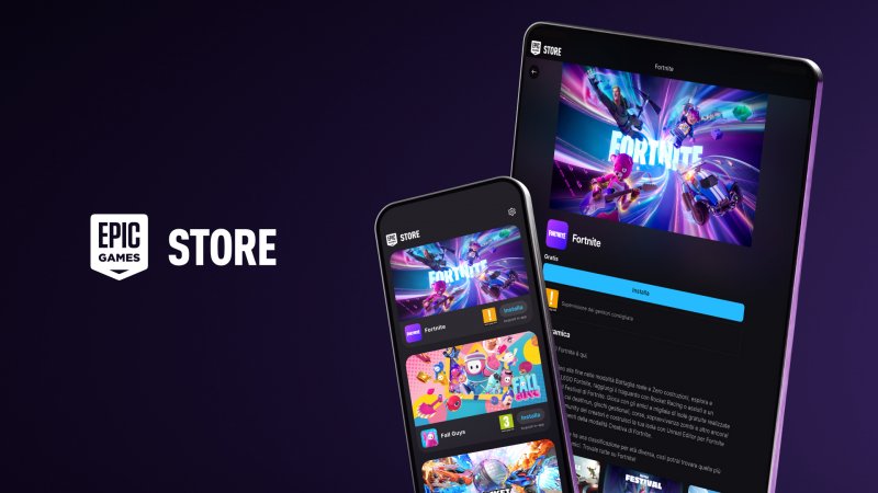 Epic Games Store su smartphone e tablet
