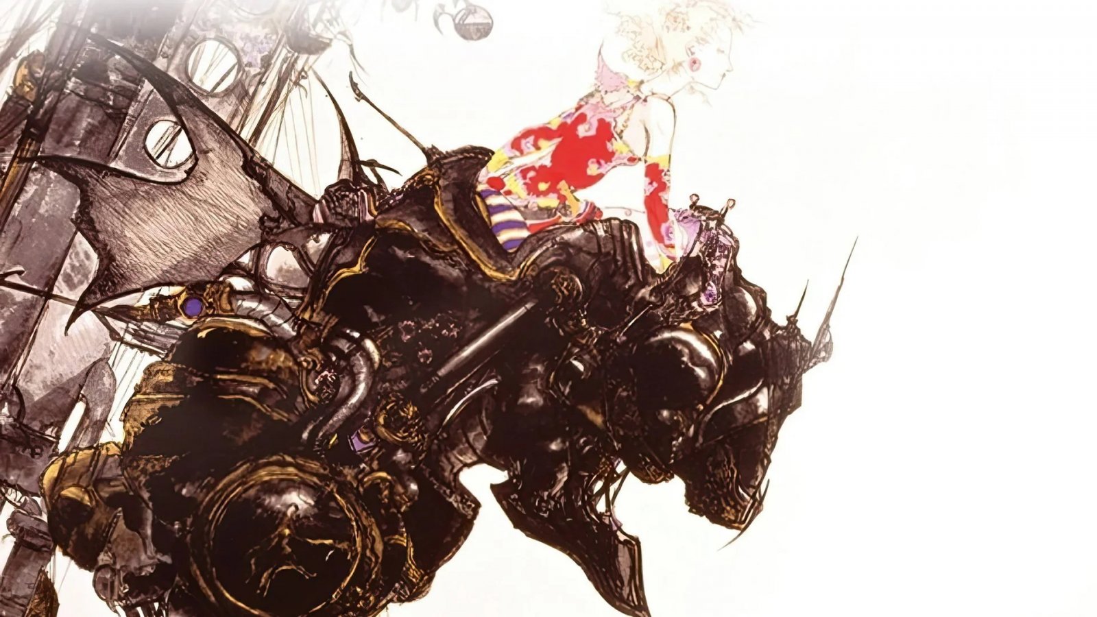 Artwork di Final Fantasy VI con Terra