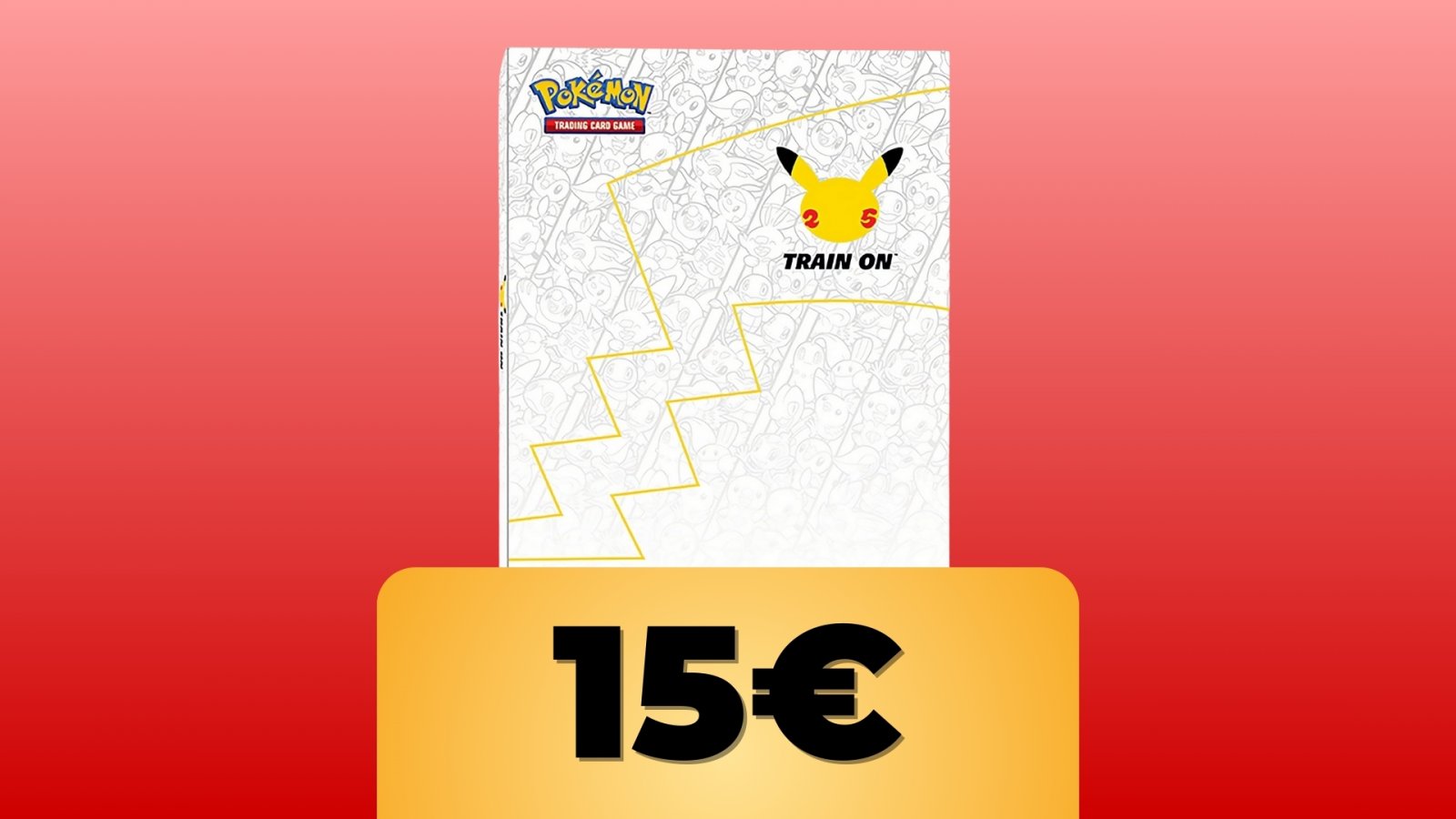 Il raccoglitore per carte grandi Pokémon e il prezzo in sconto su Amazon