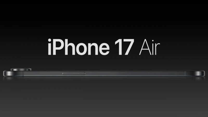 In the meantime we are talking about iPhone 17 Air.