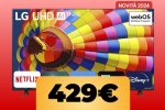 Il TV LG UHD 55'' Serie UT8000 2024 è in sconto per la Festa delle Offerte Prime - Notizia
