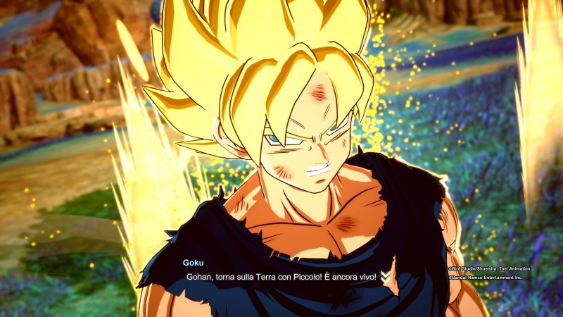 Goku diventa Super Saiyan per la prima volta in Dragon Ball: Sparking! Zero