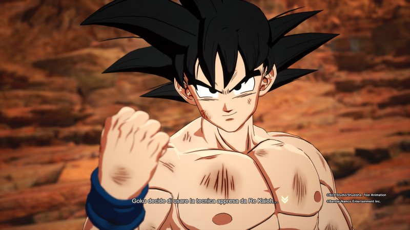 I vestiti dei personaggi finiscono in brandelli durante gli scontri di Dragon Ball: Sparking! Zero