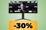 Il monitor LG 34GP63AP UltraGear QHD Ultrawide è al minimo storico per la Festa delle Offerte Prime di Amazon - Notizia