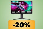 Il monitor LG UltraGear GR93U 4K a 144Hz da 27 e 32 pollici è in sconto per la Festa delle Offerte Prime - Notizia