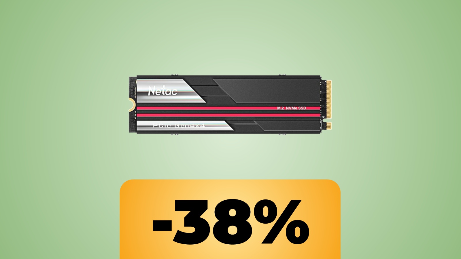 l'SSD netac e lo sconto di Amazon