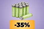 Il pacchetto di 12 batterie AA ricaricabili di Amazon Basic è in forte sconto per la Festa delle Offerte Prime - Notizia