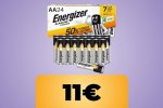 La batterie AA e AAA Energizer da 24 unità sono in sconto su Amazon per la Festa delle Offerte Prime - Notizia