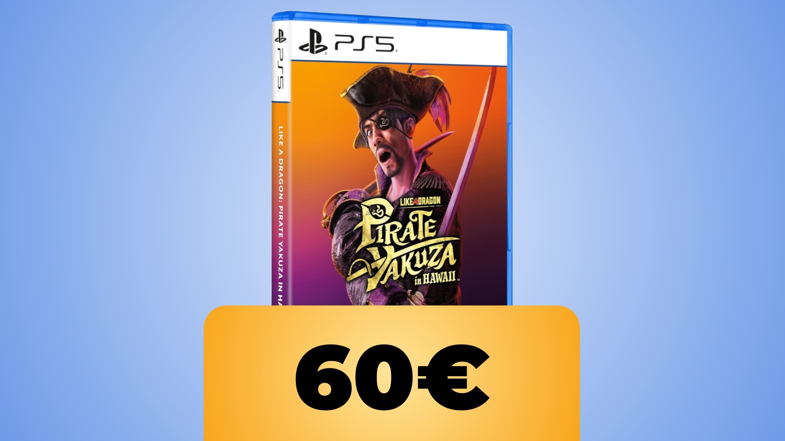 La confezione di Like a Dragon: Pirate Yakuza in Hawaii e il prezzo su Amazon