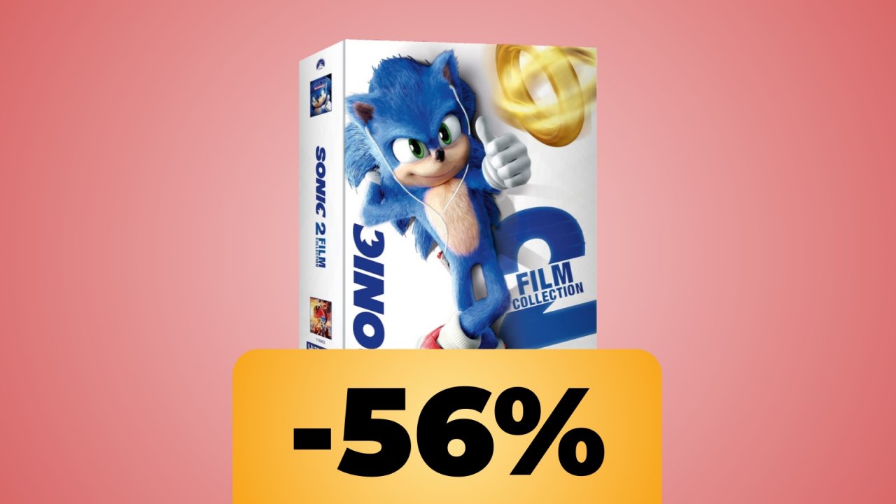 La collection dei due film di Sonic con Steelbook è in forte sconto su Amazon per la Festa delle Offerte Prime