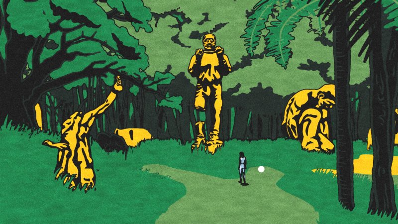 L'oasi è piena di cose con cui interagire