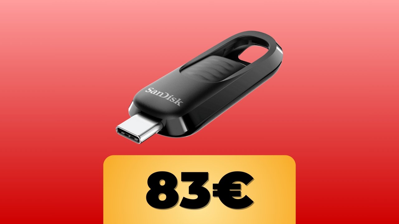 Chiavetta USB Type-C da 1TB SanDisk in super sconto per la Festa delle Offerte Prime