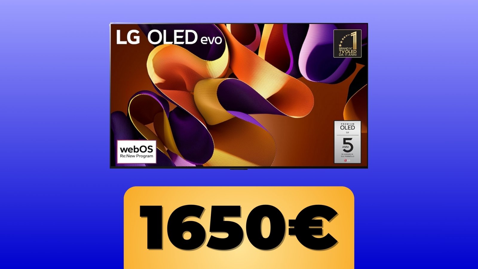 Il TV LG OLED 55 pollici e lo sconto Amazon