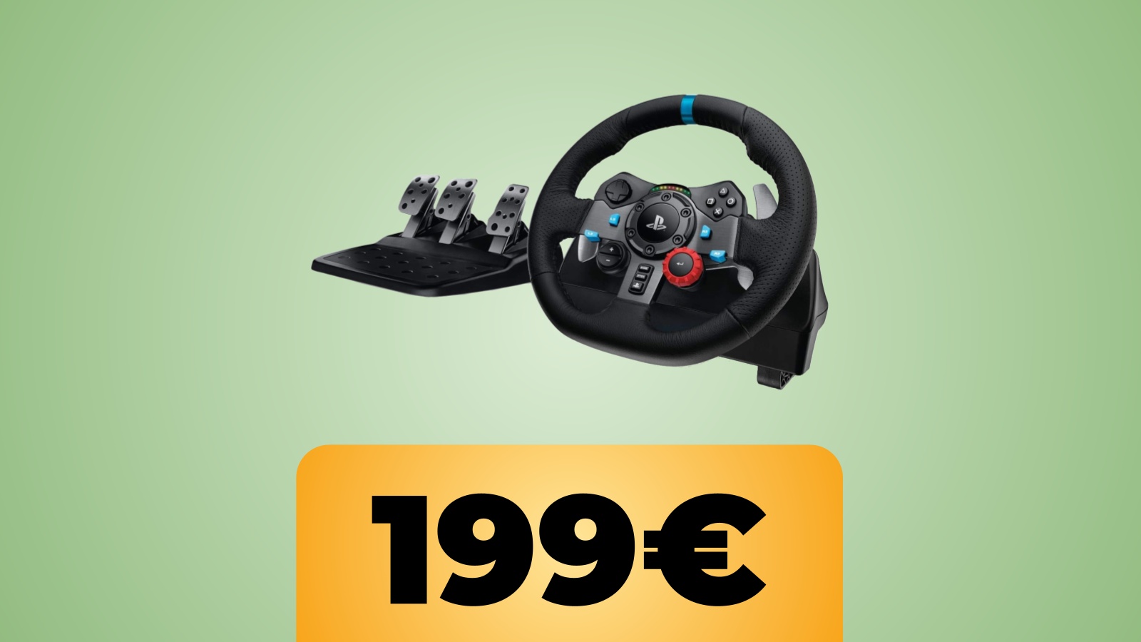 volante da corsa Logitech G G29 Driving Force con pedaliera e il prezzo di Amazon