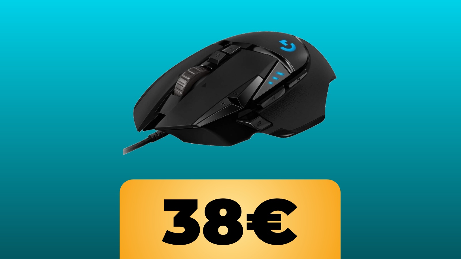 mouse Logitech G G502 HERO e il prezzo su Amazon