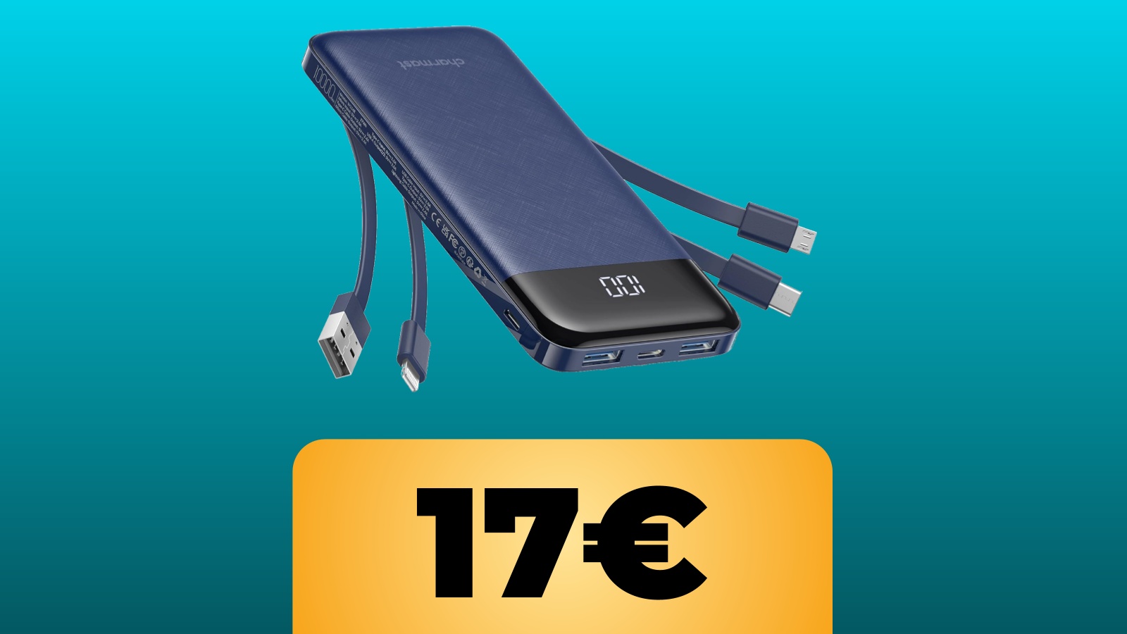 Power Bank Charmast e il prezzo di Amazon