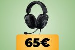 Le cuffie Logitech G Pro X SE sono al prezzo più basso di sempre su Amazon per la Festa delle Offerte Prime - Notizia