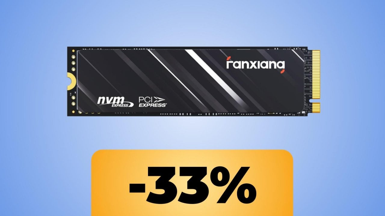 L'SSD NVMe fanxiang da 512GB a 4TB sono in sconto con la Festa delle Offerte Prime di Amazon